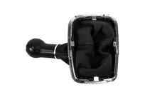 Volkswagen Bora 1998–2004 Pookknop en pookhoes (5-versnellingen, chromen frame) foto 5