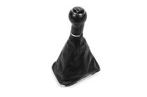 Volkswagen Golf 4 1997–2006 Pookknop en pookhoes (5-versnellingen, chromen frame) foto 1