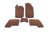 Renault Logan I 2005–2008 EVA automatten (bruin) foto 1