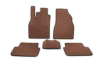 Renault Megane II 2004–2009 EVA automatten (bruin) foto 1