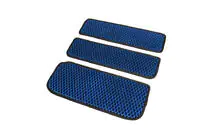 Nissan Primastar 2002–2014 Dorpelmatten (3 stuks, EVA, blauw) foto 2