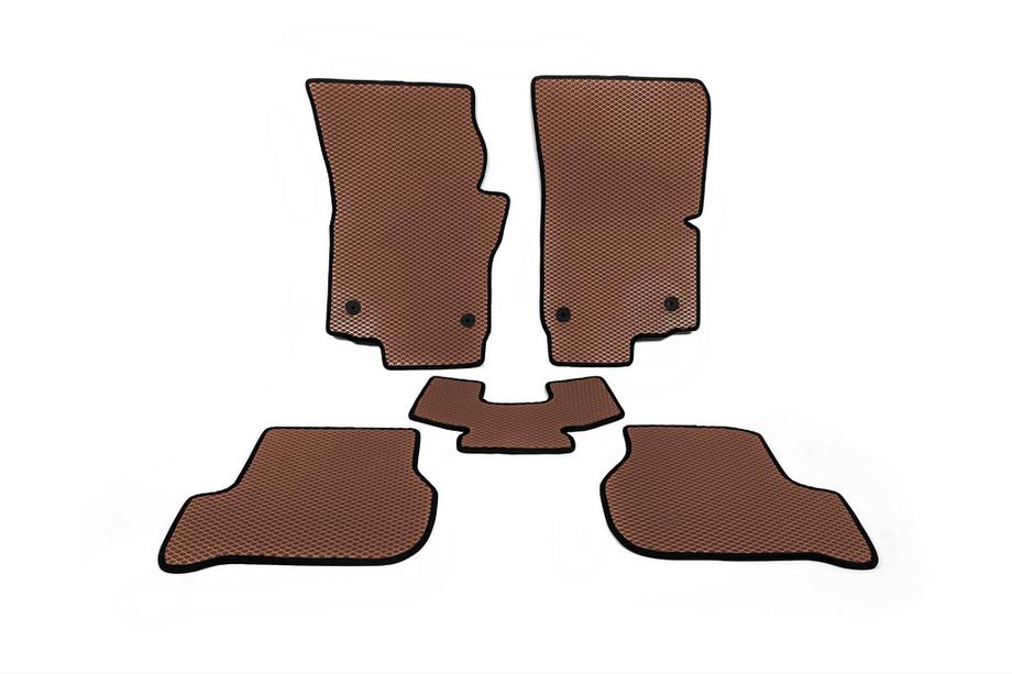 Seat Leon 2005–2012 EVA automatten (bruin) Image
