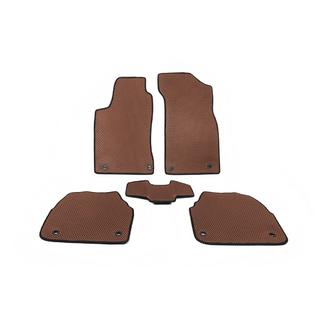 EVA automatten (bruin) Skoda Superb 2001–2009 foto 1