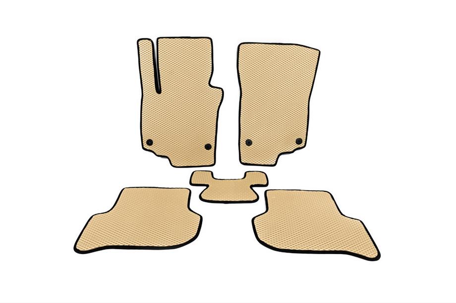 Volkswagen Golf Plus 2004–2014 EVA automatten (Beige) Foto 1