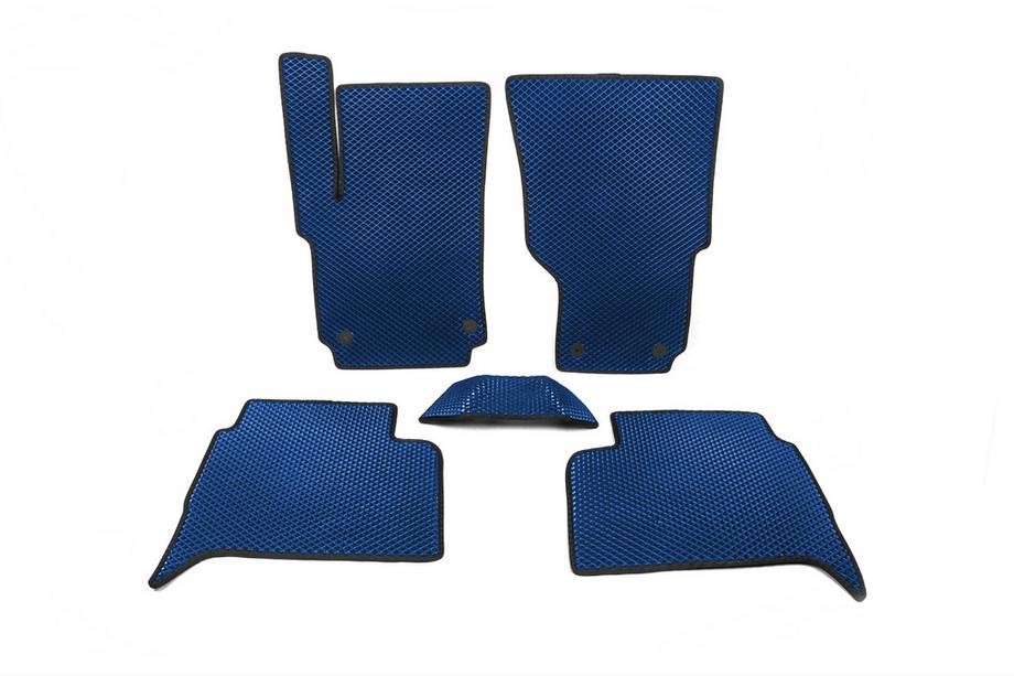 Volkswagen Amarok 2010–2022 EVA automatten (Blauw) Image