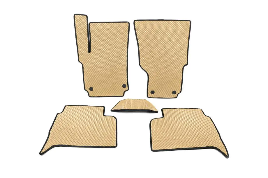 Volkswagen Amarok 2010–2022 EVA automatten (Beige) Image