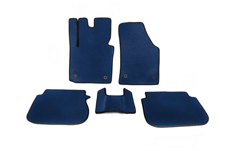 Volkswagen Caddy 2004–2010 EVA automatten (Blauw) Image
