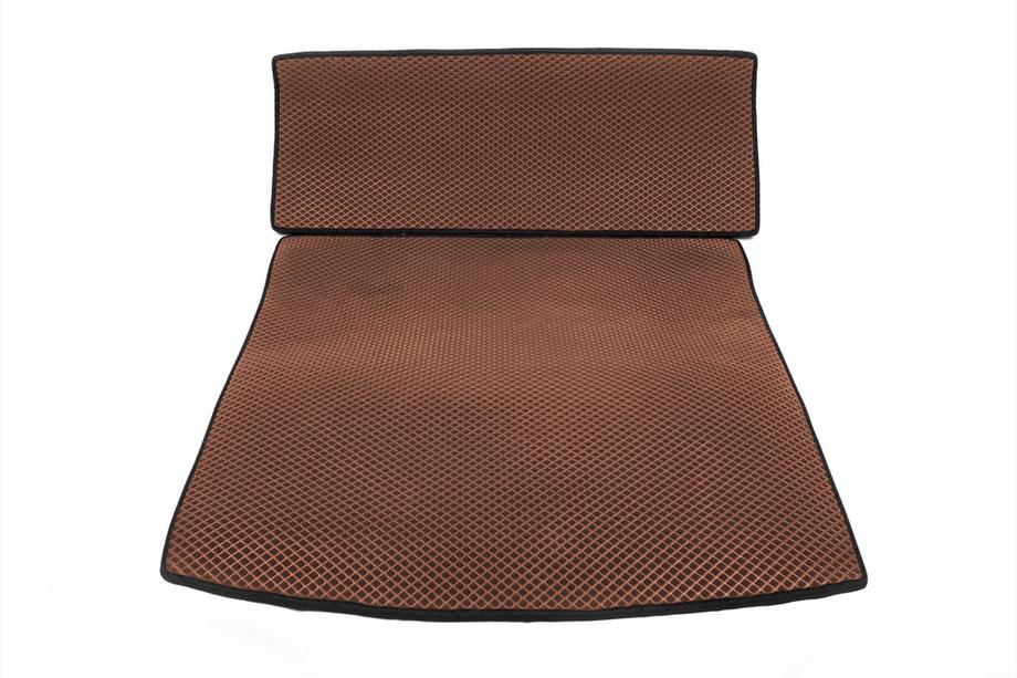 Volkswagen Caddy 2004–2010 Kofferbakmat V1 MAXI (EVA, Bruin) Image