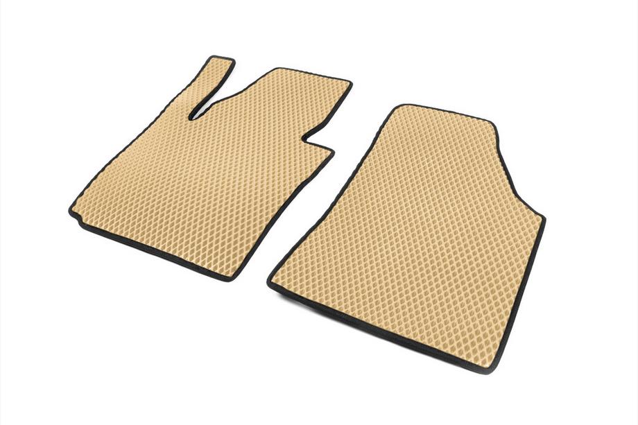 Volkswagen Caddy 2010–2015 EVA automatten (Beige) 2 stuks, voor Foto 2
