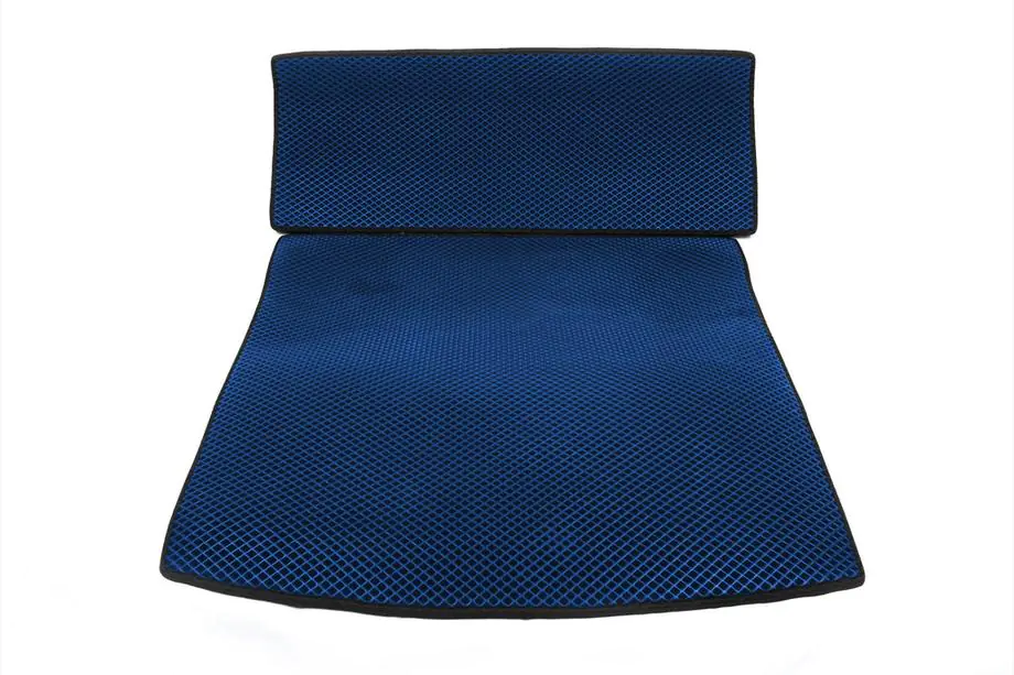 Volkswagen Caddy 2010–2015 Kofferbakmat V1 MAXI (EVA, Blauw) Image