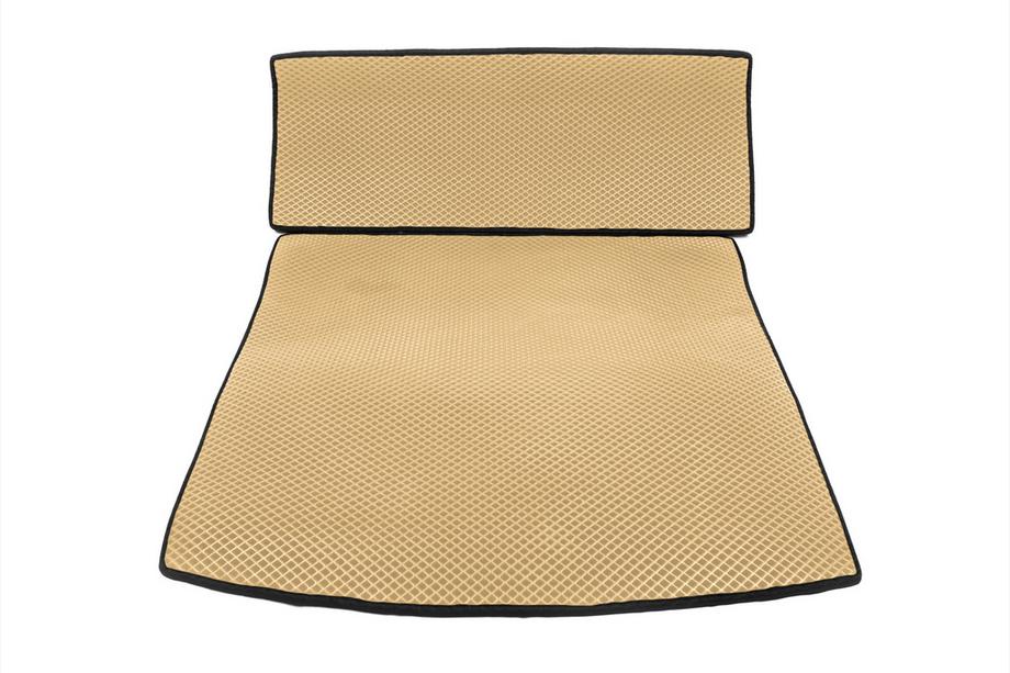 Volkswagen Caddy 2010–2015 Kofferbakmat V1 MAXI (EVA, Beige) Foto 1