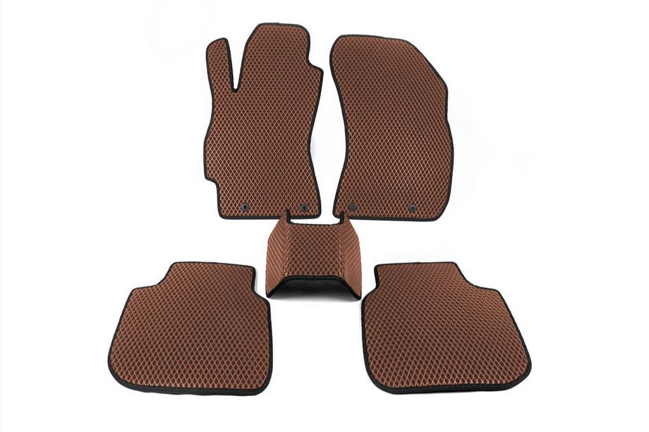 Subaru Outback 2014–2019 EVA automatten (bruin) Image