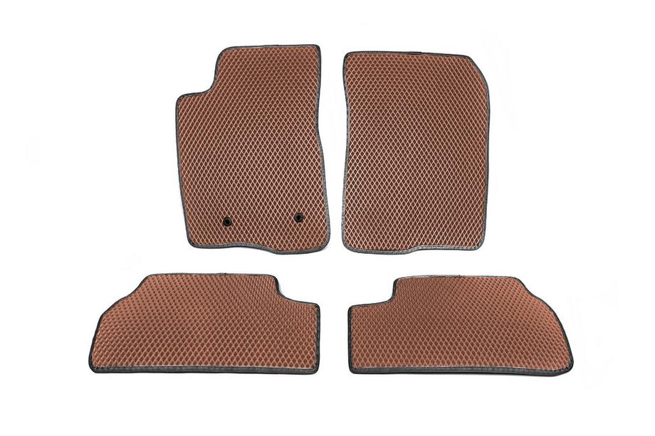 Toyota Corolla Verso 2004–2009 EVA automatten (bruin) Image