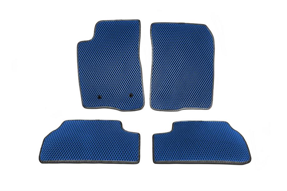 Toyota Corolla Verso 2004–2009 EVA automatten (Blauw) Image