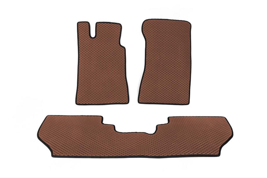 Toyota Land Cruiser 70 1984– EVA automatten (bruin) Voor (2 stuks) Image