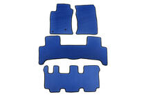 Toyota Land Cruiser Prado 120 2002–2009 EVA automatten (3 rijen, blauw) foto 1