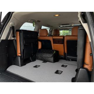Kofferbakmat 2 stuks (EVA, 7-zits, grijs) Toyota Land Cruiser 200 2007–2021 foto 1