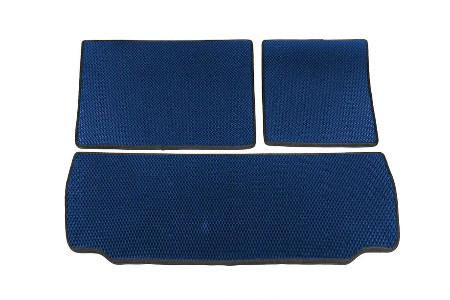 Toyota Sequoia 2007–2022 Kofferbakmatten (EVA, blauw) Image