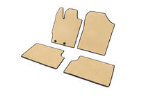 Toyota Yaris 2010–2020 EVA automatten voor verbrandingsmotor (Beige) foto 2