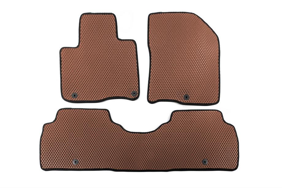 Kia Sorento IV MQ4 2020– EVA automatten (5-zits, bruin) Image