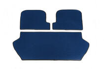 Volvo XC90 2002–2014 Kofferbakmat 3-delig (EVA, blauw) foto 1