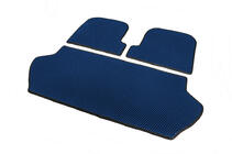 Volvo XC90 2002–2014 Kofferbakmat 3-delig (EVA, blauw) foto 2