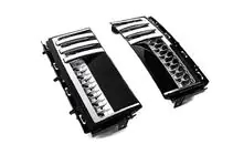 Range Rover III L322 2002–2012 Spatbordroosters in V3-stijl (2005-2013) foto 3
