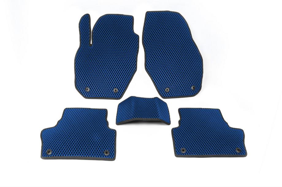 Volvo XC60 2009–2017 EVA automatten (Blauw) Image