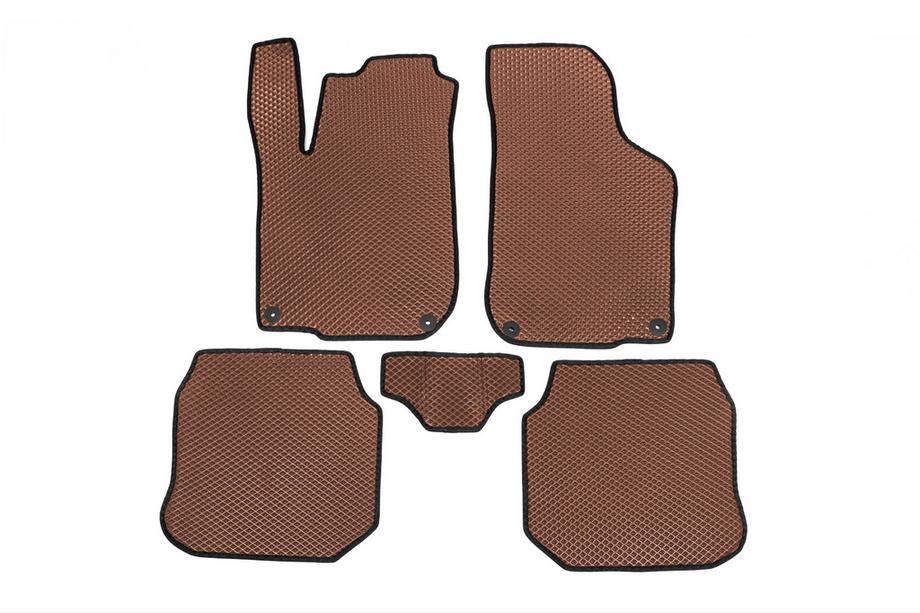 Volkswagen Golf 4 1997–2006 EVA automatten (bruin) Image