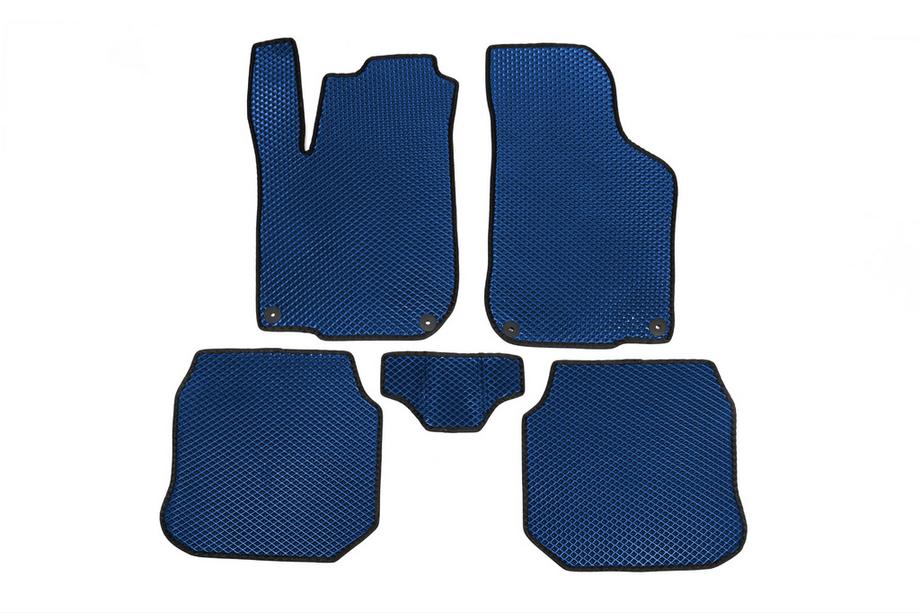 Volkswagen Golf 4 1997–2006 EVA automatten (Blauw) Image