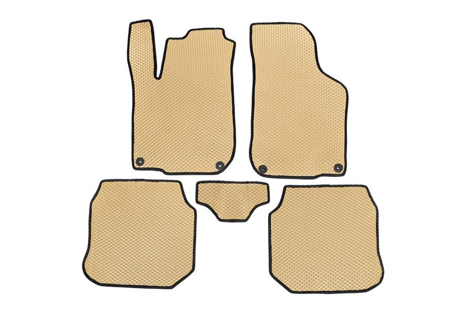 Volkswagen Bora 1998–2004 EVA automatten (Beige) Image