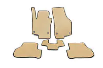 Volkswagen Golf 6 2008–2014 EVA automatten (Beige) foto 1