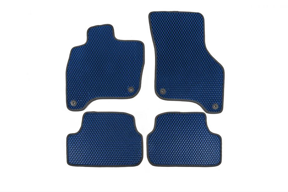 Volkswagen Golf 7/E-Golf 2012–2020 EVA automatten voor E-Golf (Blauw) Image