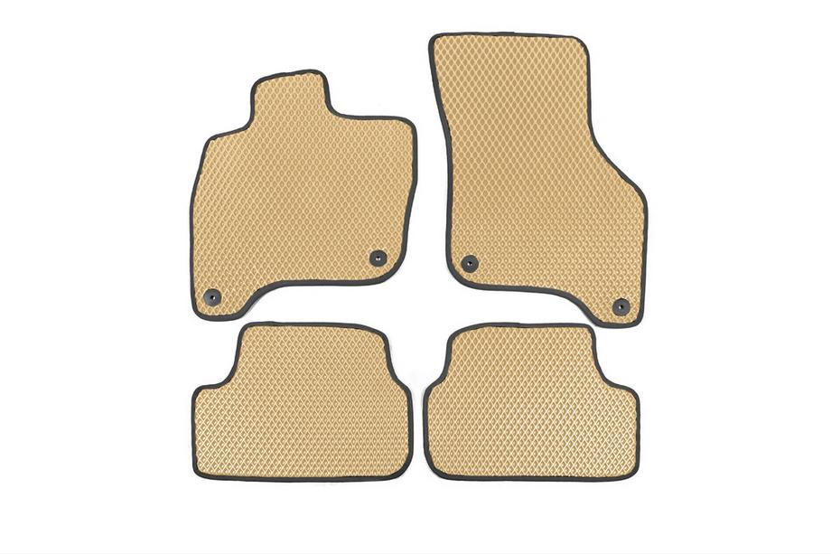 Volkswagen Golf 7/E-Golf 2012–2020 EVA automatten voor E-Golf (Beige) Image