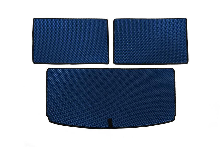 Volkswagen ID.6 2021– Kofferbakmat (EVA, blauw) Image