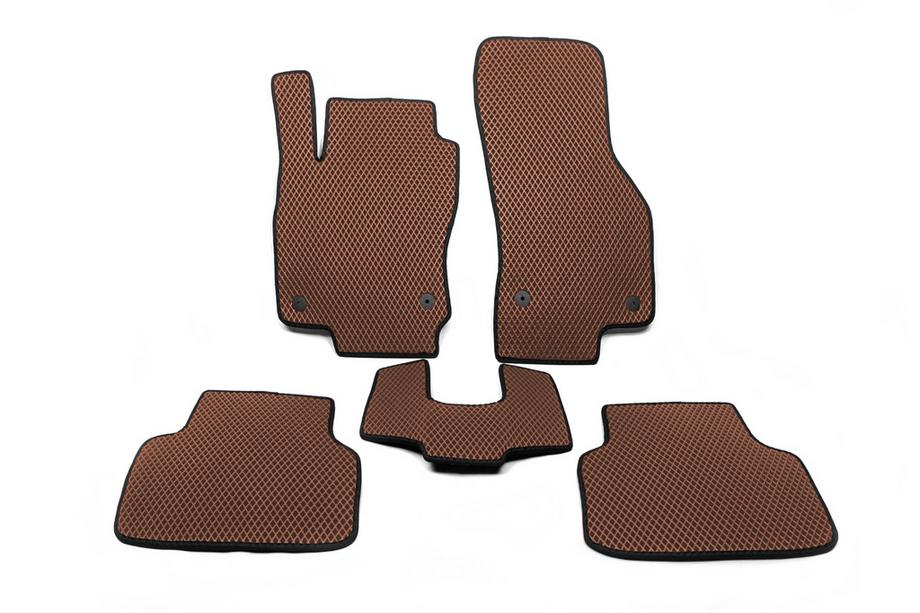 Volkswagen Passat B8 2015–2023 EVA automatten (EU, bruin) Image