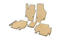 Volkswagen Sharan 2010–2023 Polyurethaan automatten (2e rij, EVA, beige) foto 2
