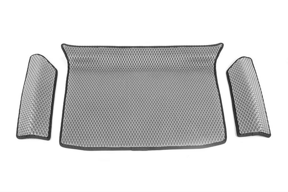 Volkswagen Sharan 2010–2023 Onderste kofferbakmat (EVA, grijs) Foto 1