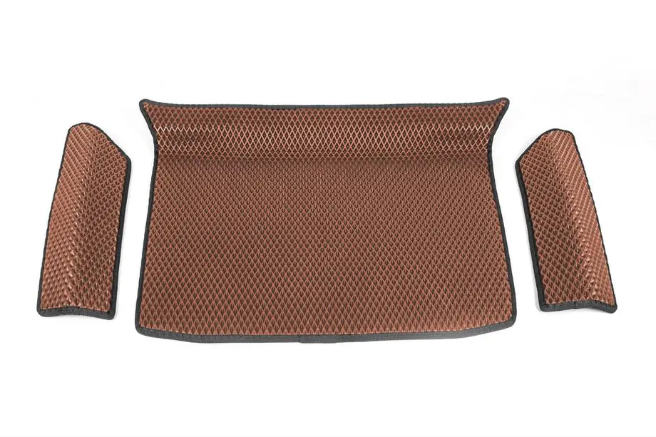 Volkswagen Sharan 2010–2023 Onderste kofferbakmat (EVA, bruin) Image