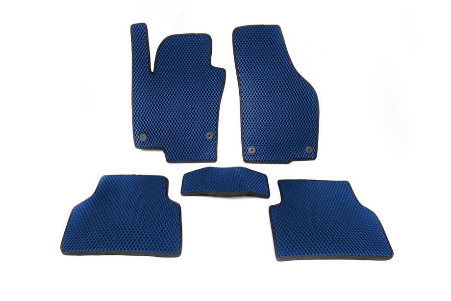 Volkswagen Tiguan 2007–2016 EVA automatten (Blauw) Image