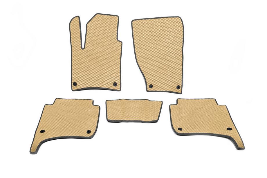 Volkswagen Touareg 2010–2018 EVA automatten (Beige) Image