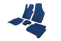 Volkswagen Touran 2010–2015 EVA automatten (Blauw) foto 2