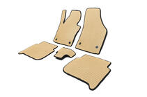 Volkswagen Touran 2010–2015 EVA automatten (Beige) foto 2