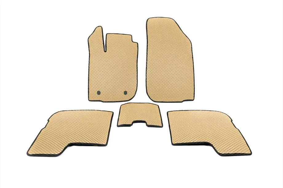 Renault Logan I 2008–2013 EVA automatten (Beige) Image