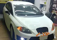 Seat Leon 2005–2012 Spiegelkappen BMW-style (2005-2010, 2 stuks) foto 11