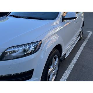 Side steps Shining V1 (2 st., aluminium) Audi Q7 2005–2015 foto 1