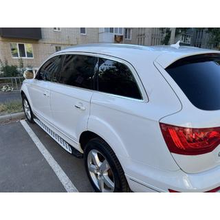 Side steps Shining V1 (2 st., aluminium) Audi Q7 2005–2015 foto 3
