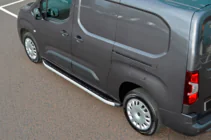 Fiat Doblo III 2023– Fullmond side steps (2 stuks, aluminium) foto 6