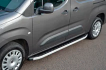 Fiat Doblo III 2023– Fullmond side steps (2 stuks, aluminium) foto 7
