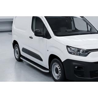 Side steps Tayga Grey (set van 2, aluminium) Fiat Doblo III 2023– foto 1